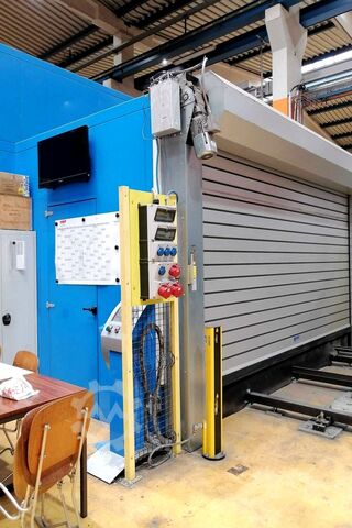 Laser cutting machine Prima Power Platino Faser Optimo 2545