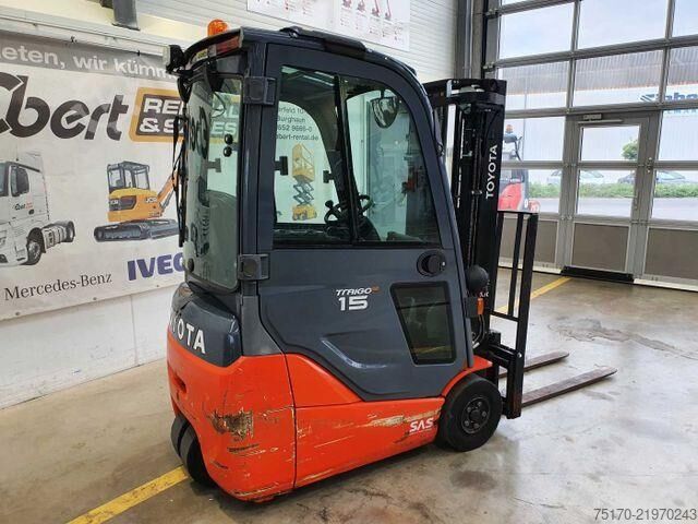 Motostivuitor Toyota 8FBET15 / Batterie  HH: 4.3m! / 2.849h
