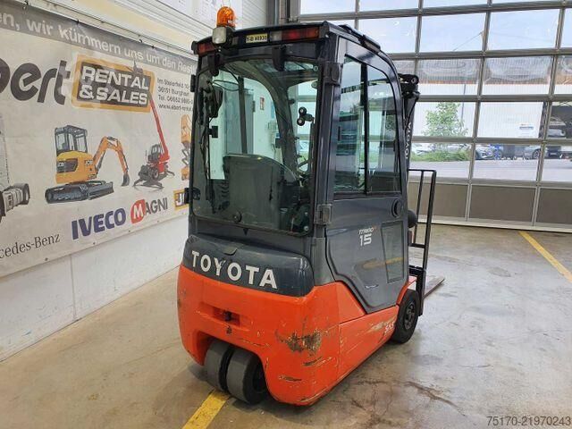Motostivuitor Toyota 8FBET15 / Batterie  HH: 4.3m! / 2.849h