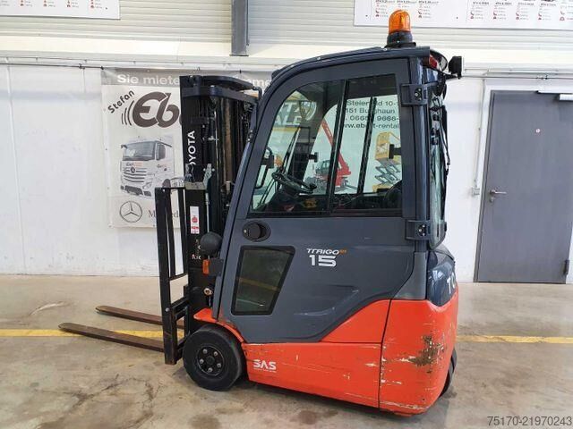 Motostivuitor Toyota 8FBET15 / Batterie  HH: 4.3m! / 2.849h