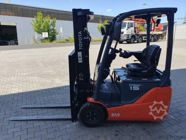 Motostivuitor Toyota 8FBET15 / Triplex: 4.30m / nur 1.842h! / SS