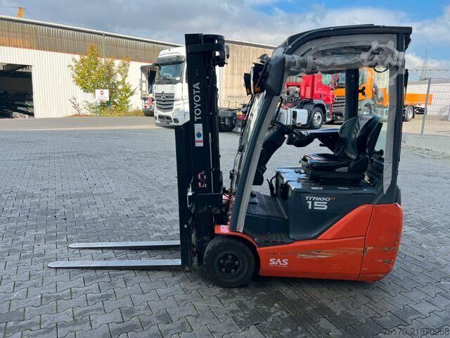 Motostivuitor Toyota 8FBET15 / Triplex: 4.30m / nur 1.187h! / SS