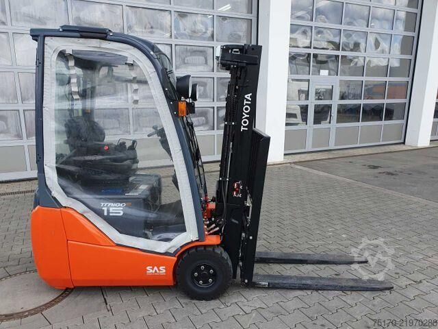 Motostivuitor Toyota 8FBET15 / Triplex: 4.30m / nur 393h! / SS