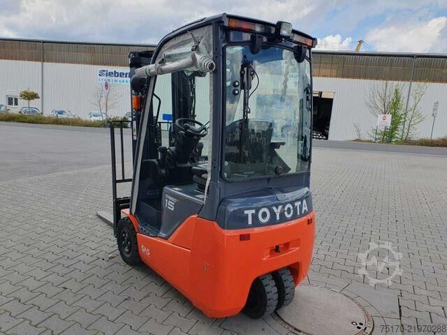 Motostivuitor Toyota 8FBET15 / Triplex: 4.30m / nur 393h! / SS