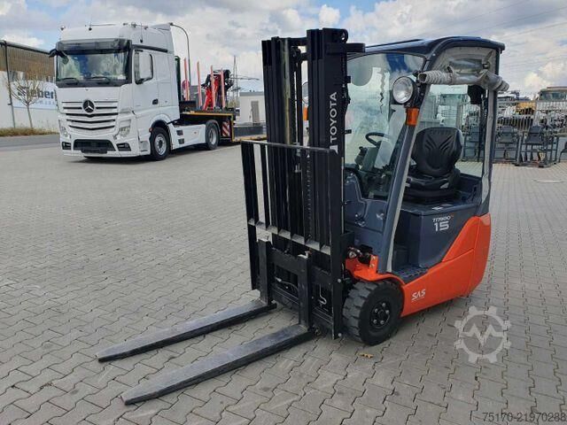Motostivuitor Toyota 8FBET15 / Triplex: 4.30m / nur 393h! / SS