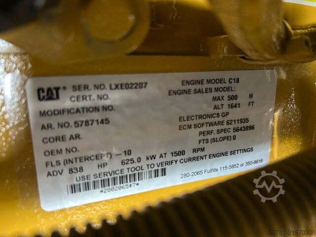 Aggregat CAT DE715E0 - 715kVA Generator - DPX-18030