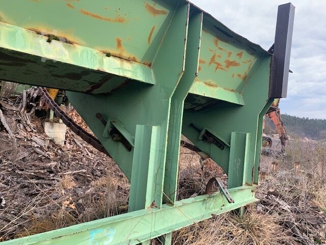 Keresztszállító hosszú fűrészárukhoz 7 szálból álló szállítószalag HOLTEC QFLW