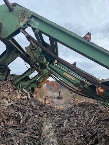 Keresztszállító hosszú fűrészárukhoz 7 szálból álló szállítószalag HOLTEC QFLW