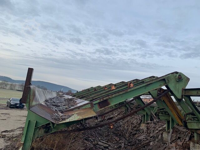 Keresztszállító hosszú fűrészárukhoz 7 szálból álló szállítószalag HOLTEC QFLW