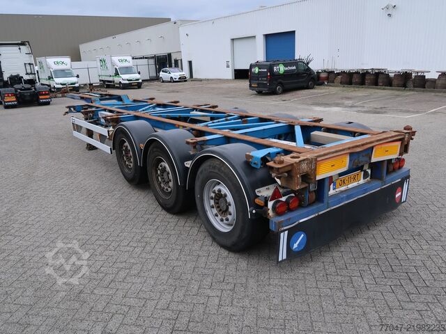 Μεταφορά εμπορευματοκιβωτίων Van Hool O4, ADR, 3 Axle SAF, NL Trailer