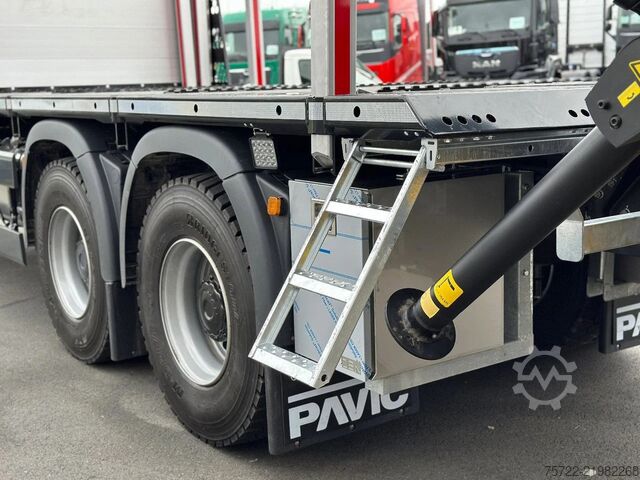 Transporter drewna MAN TGS 33.520 6x4 BL 3900 Kurzholz Plattform Aufbau