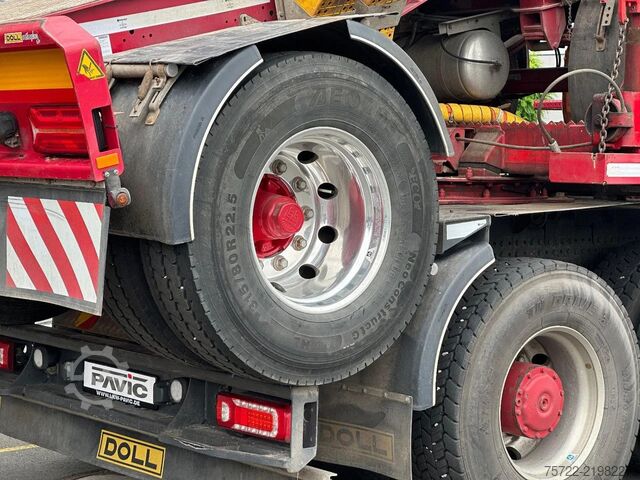 Transportador de madera Mercedes-Benz Arocs 3358 6x4 BB mit EpsilonS290Z96 DOLL RATIO+