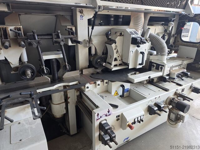 Mașină de profilat cu 6 arbori SCM SUPERSET scm superset xl