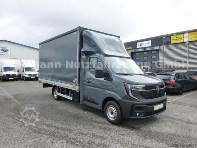 Ponyvával szerelt furgon RENAULT NEW Master Pritsche Plane Premium 2025