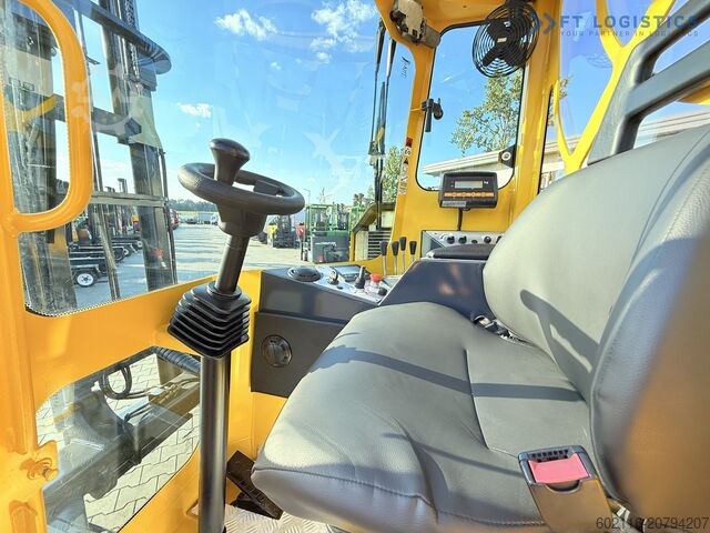 4-vejs gaffeltruck Combilift C5000 DIESEL TRIPLEX SCALE POSITIONER