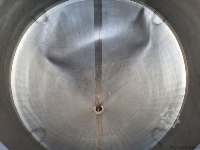 Serbatoio contenitore su ruote in acciaio inox da 515L  