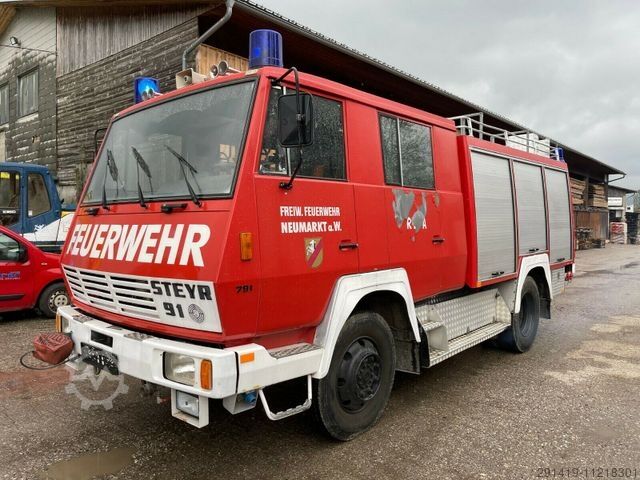 Special purpose truck STEYR L35 4x4 Feuerwehr Fahrzeug Bj 1985