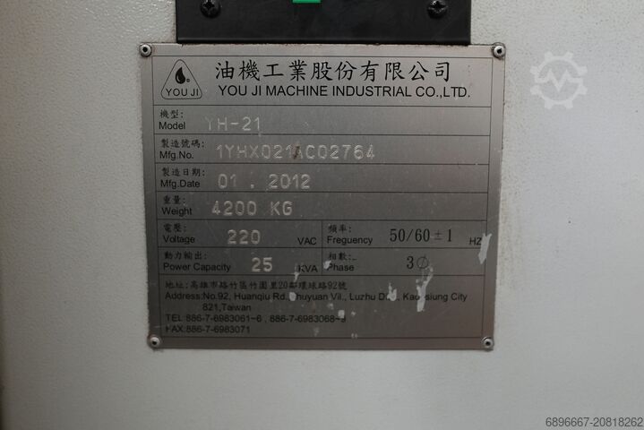 Strung orizontal Youji Machine İndustrial co. Ltd. YH - 21