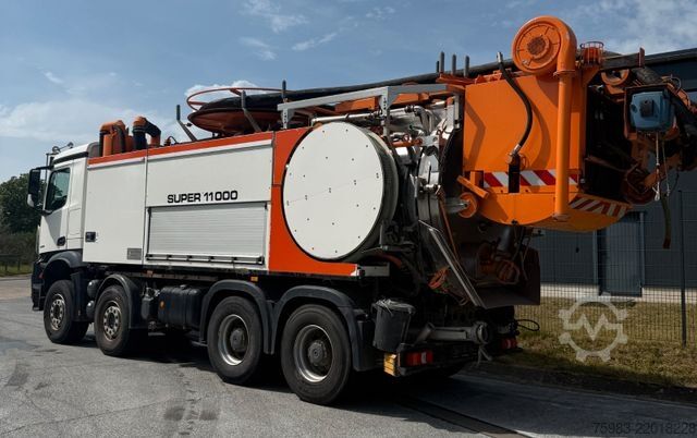 Camion-citerne à vide MERCEDES-BENZ Mercedes Benz Arocs 3753 8x4 Wiedemann Super1000