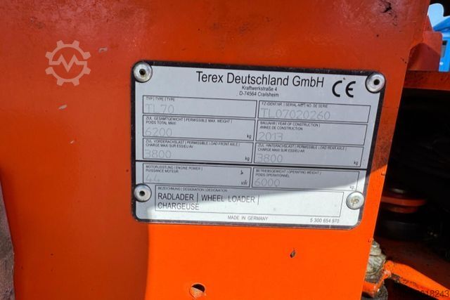 Overig TEREX TL70 SWS Gabel & Schaufel