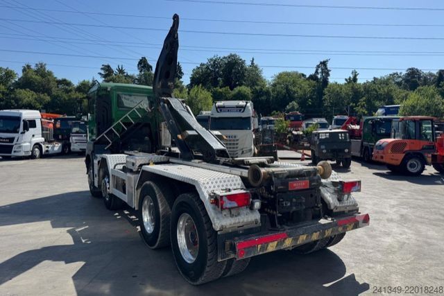 Hákový nosič kontejnerů MAN TGS 35.480 8x4 Moser
