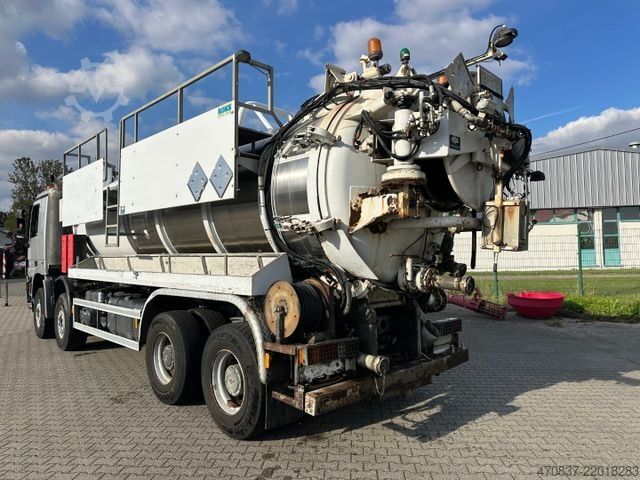 Camion-citerne à vide MERCEDES-BENZ Actros 4141 8x4 BB / KoKs Saug und Druckwagen