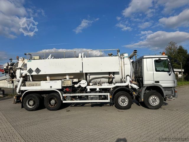 Camion-citerne à vide MERCEDES-BENZ Actros 4141 8x4 BB / KoKs Saug und Druckwagen