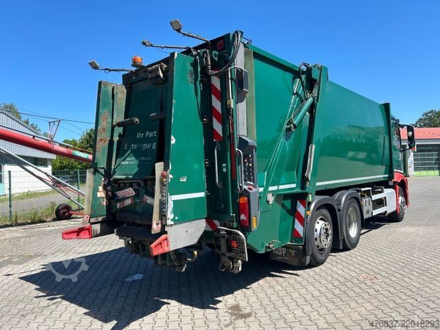 Popelářský vůz MERCEDES-BENZ Antos 2533 / Fauen Variopress 524 + Schüttung