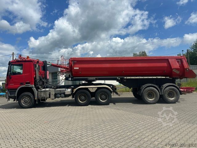 Hákový nosič kontejnerů MERCEDES-BENZ Actros 3344 AS / Kipper / Abroller / Auflieger