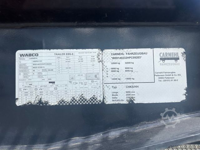 Hákový nosič kontejnerů MERCEDES-BENZ Actros 3344 AS / Kipper / Abroller / Auflieger