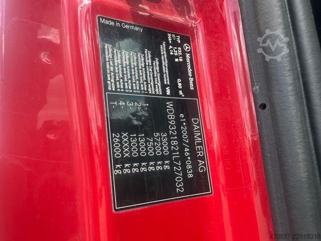 Standardní tahač MERCEDES-BENZ Actros 3344 AS / Kipper / Abroller / Auflieger