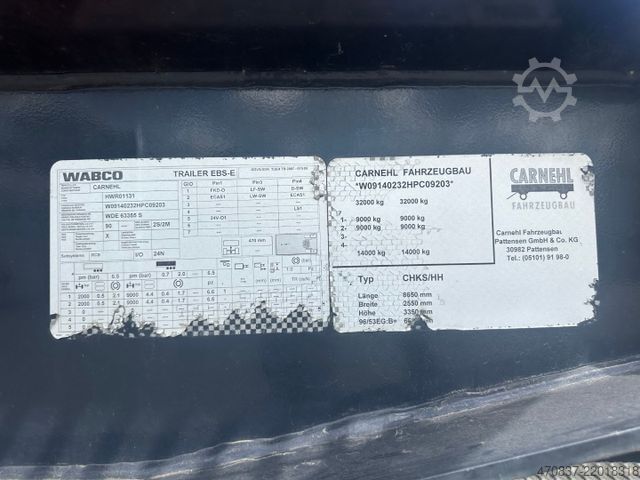 Standardní tahač MERCEDES-BENZ Actros 3344 AS / Kipper / Abroller / Auflieger