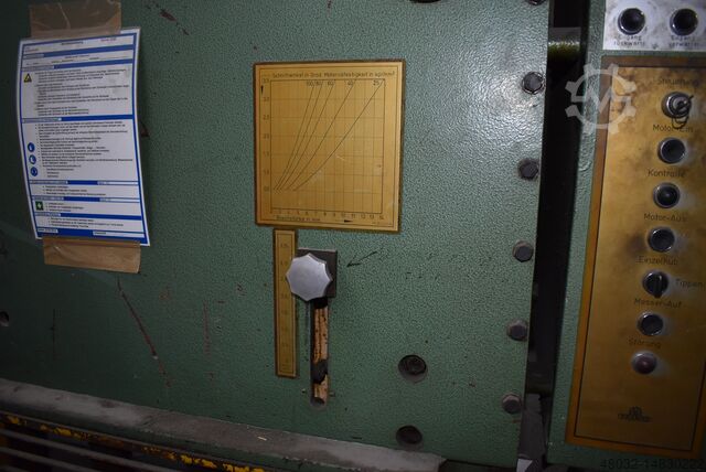 Plate shear Kramer TMIIIHY2500