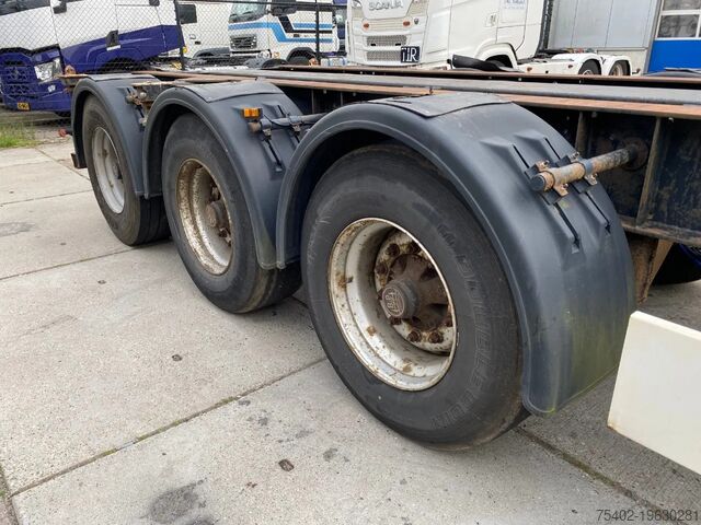 Transportul de containere Kögel SW24 Container Chassis / 2x Extendable / BPW + ...