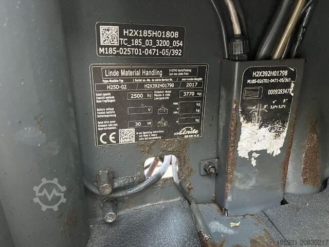 Περονοφόρα περονοφόρα ανυψωτικά Linde H25D-02