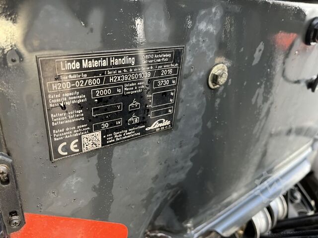 Περονοφόρα περονοφόρα ανυψωτικά Linde H20D-02/600