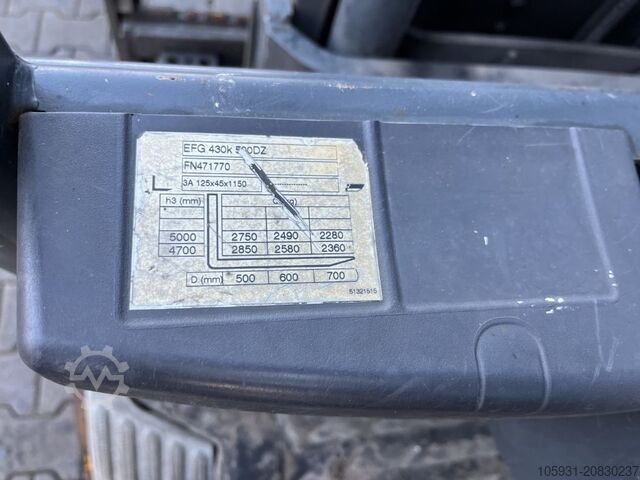 Ηλεκτρικό περονοφόρο τετράτροχο Jungheinrich EFG430k