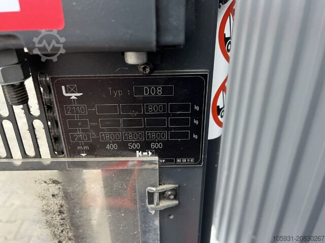 Στοίβαξη πεζών Linde D08