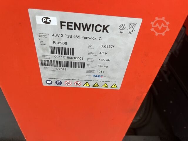 περονοφόρο ανυψωτικό με μετατόπιση ιστού Linde R12B-01