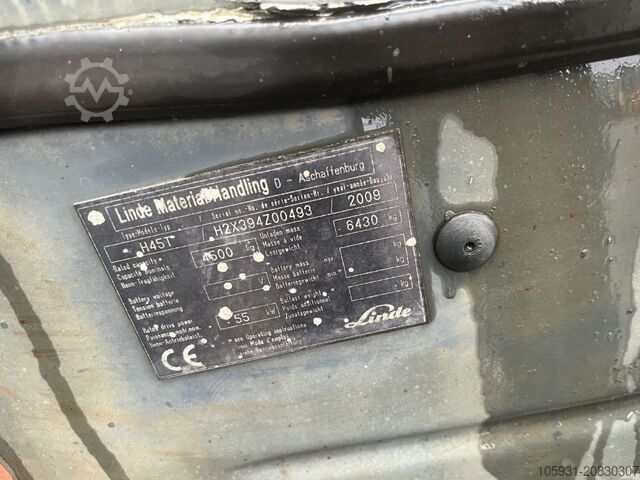 Περονοφόρα ανυψωτικά LPG Linde H45T