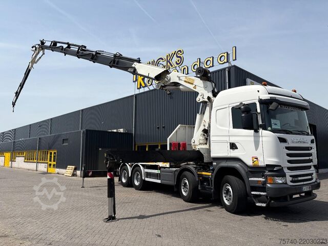 Kraanwagen Scania R 520 V8 + PALFINGER 72002 6X + JIB 4X + WINCH ...