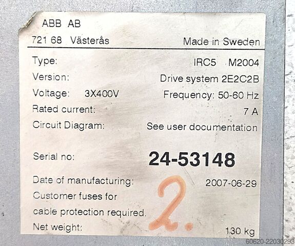 Industrirobot IRB 2400L type B ABB 2x IRB 2400L Type B