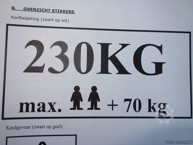 Lifting platform Iveco Daily 35S14 CUSTERS 12 METER SKY WORKER EURO 6 ...