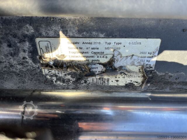 Çift palet çatalı Meyer 6-5206G