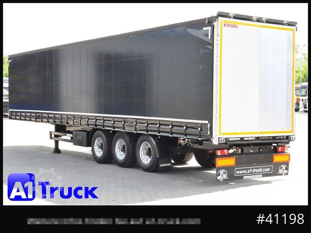 Semirimorchio con telone KOEGEL S 24 Tautliner, Alufelgen, neue Plane, VDI 2700