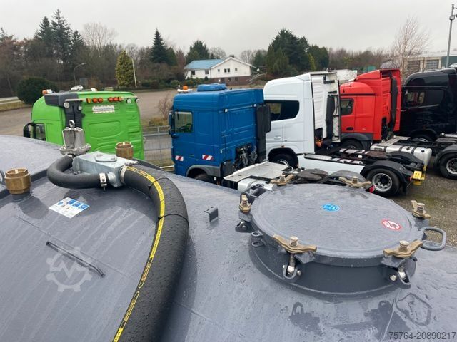 Ημιρυμουλκούμενο βυτιοφόρο D-TEC 30m³ Tanker Gülle / V2A / Gelenkt / Auch Miete!