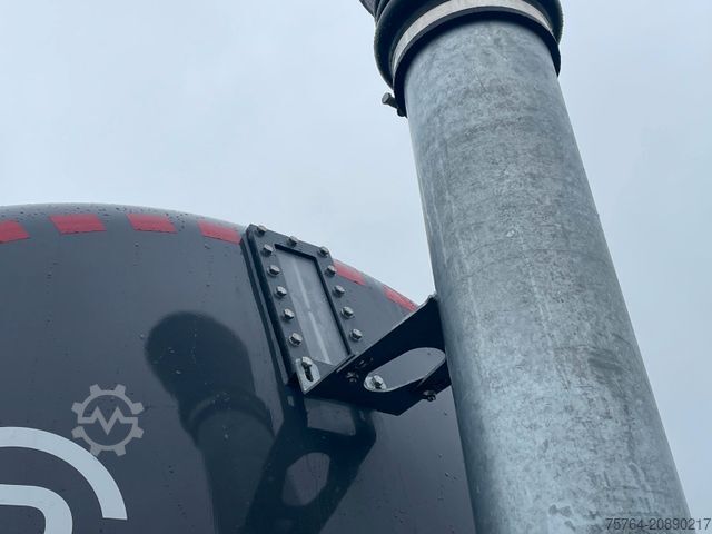 Ημιρυμουλκούμενο βυτιοφόρο D-TEC 30m³ Tanker Gülle / V2A / Gelenkt / Auch Miete!