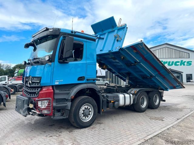 Dreiseitenkipper LKW MERCEDES-BENZ 2643 /6x6H ALLRAD/Meiller/Bordmatik/Schneeplatte