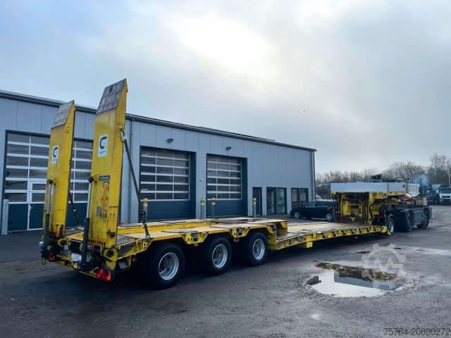 Dieplader oplegger GOLDHOFER STZ-VLS4-37/80 Tiefbett + SX 1-25/80 Dolly