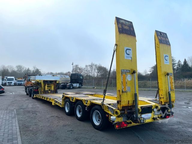 Dieplader oplegger GOLDHOFER STZ-VLS4-37/80 Tiefbett + SX 1-25/80 Dolly